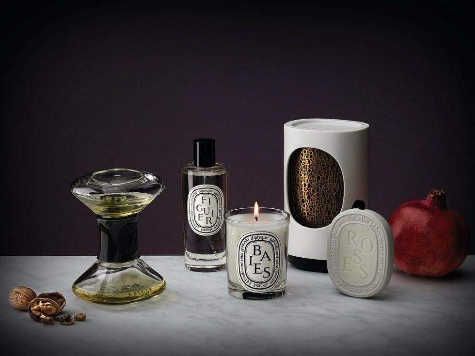 Diptyque candles and soaps