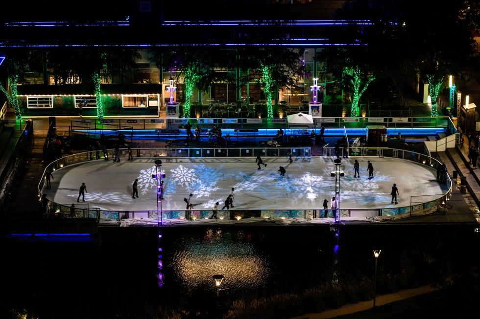 Discovery Green City Lights Holiday Ice Village