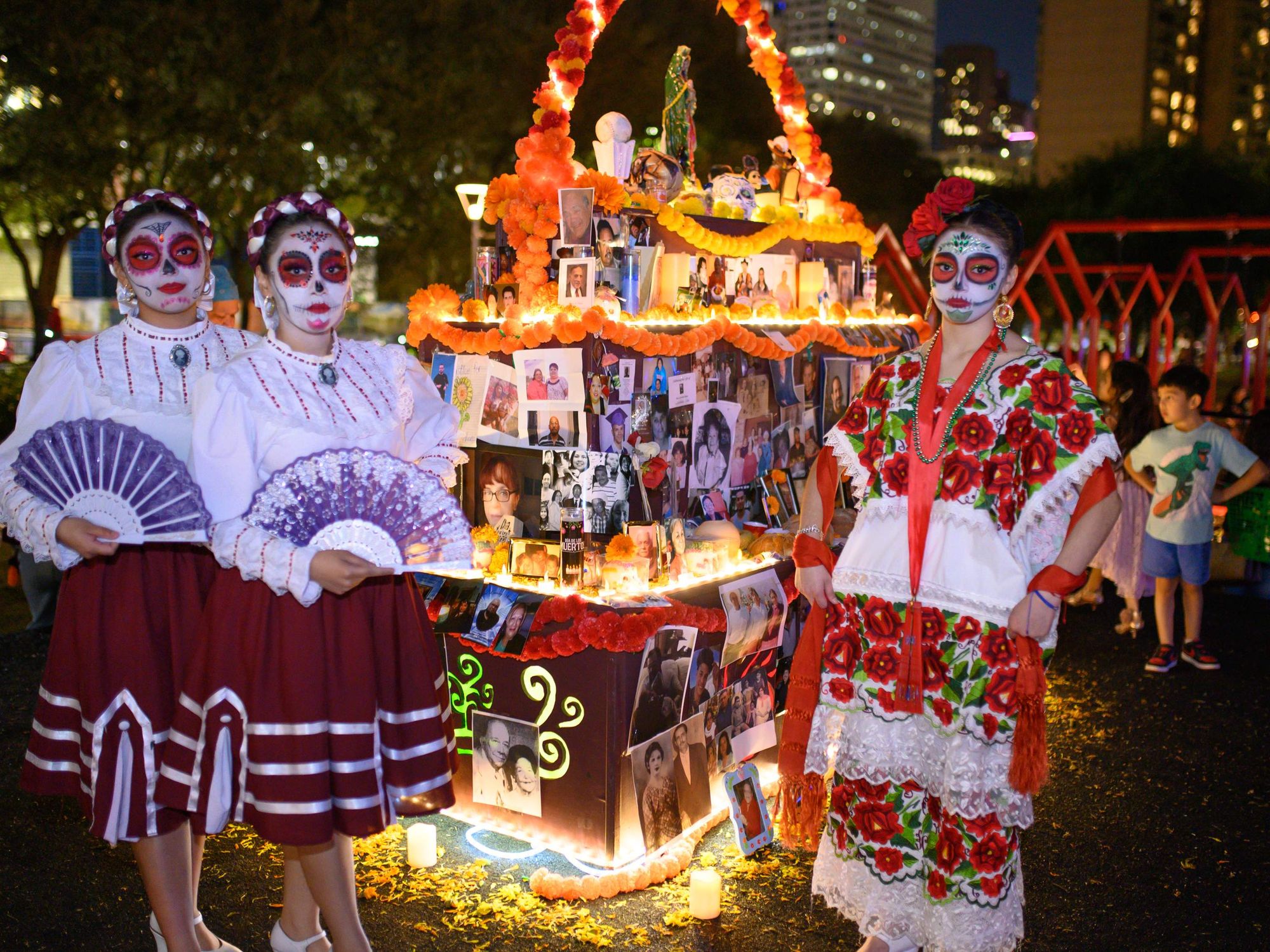 Discovery Green Dia de lo Muertos Day of the Day