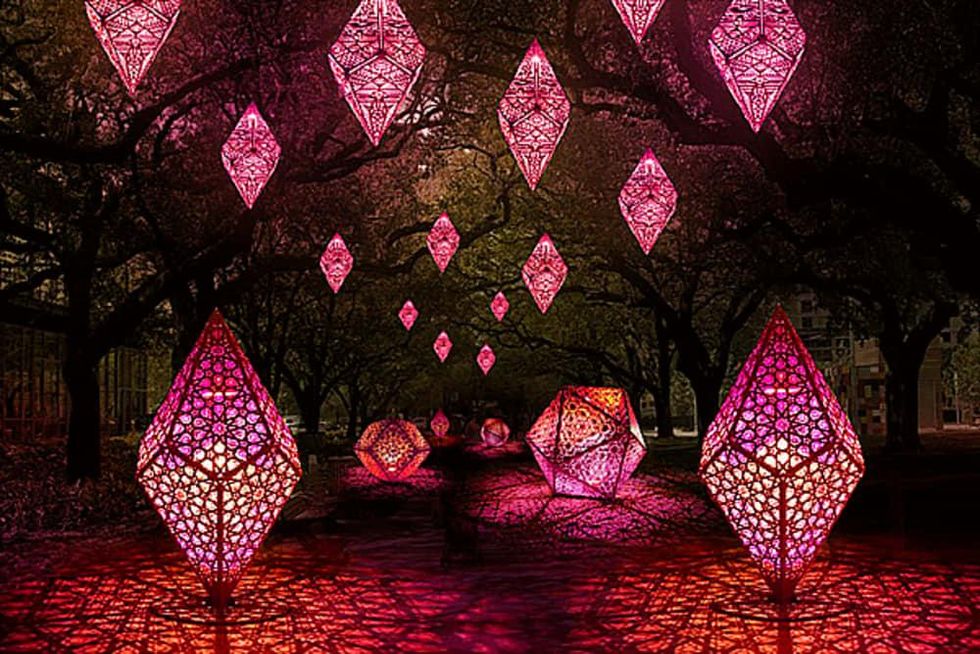 Discovery Green: Mosaic of Light