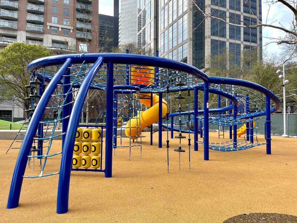 Discovery Green playground John McGovern Mendez