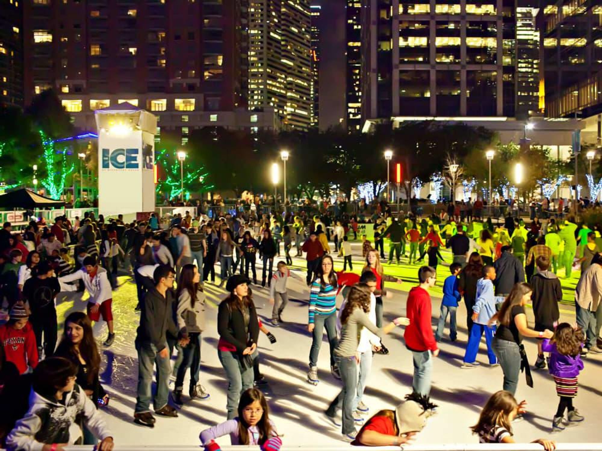 Discovery Green presents Frostival and The Ice