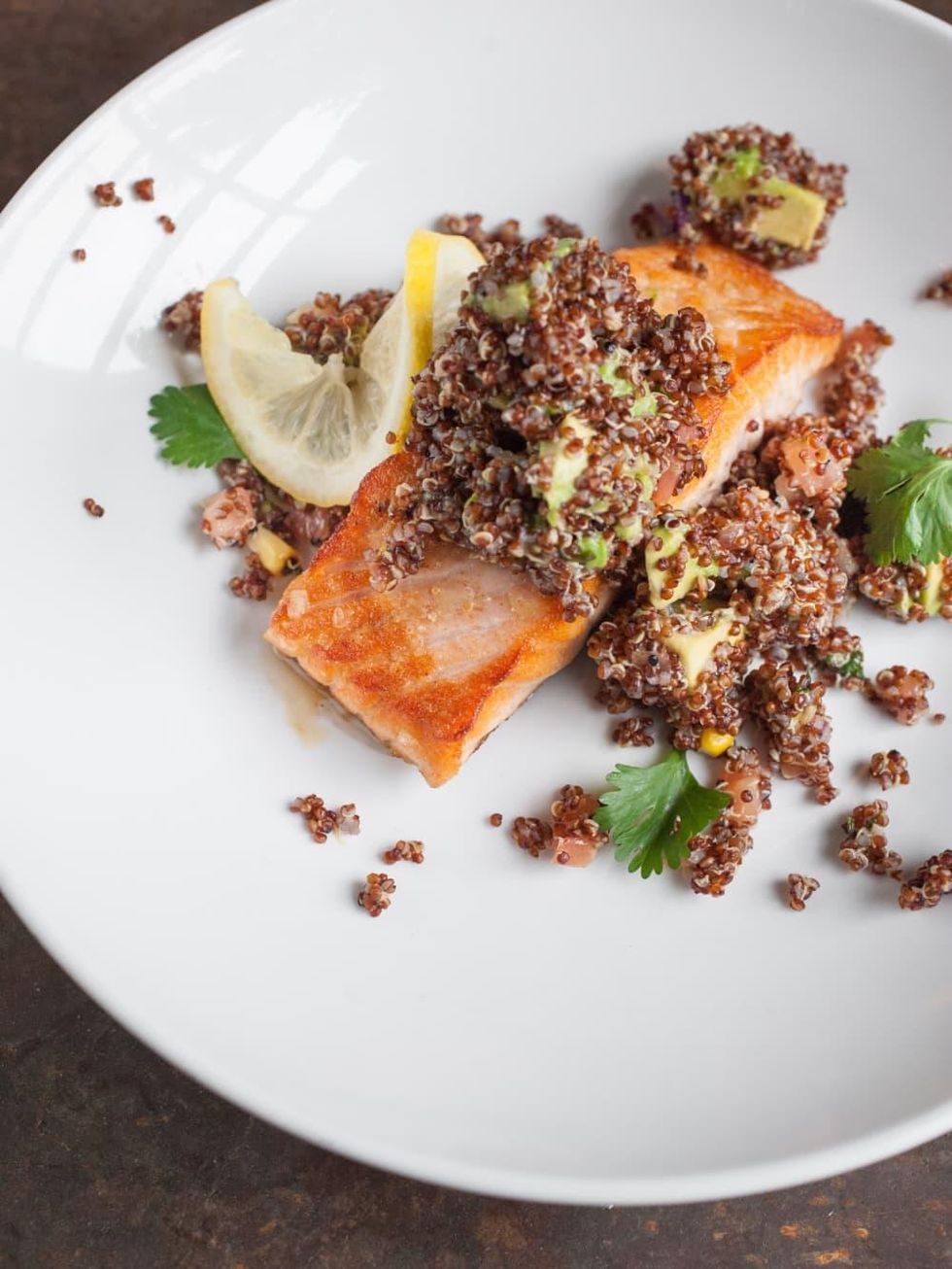 Dish Society Citrus glazed salmon