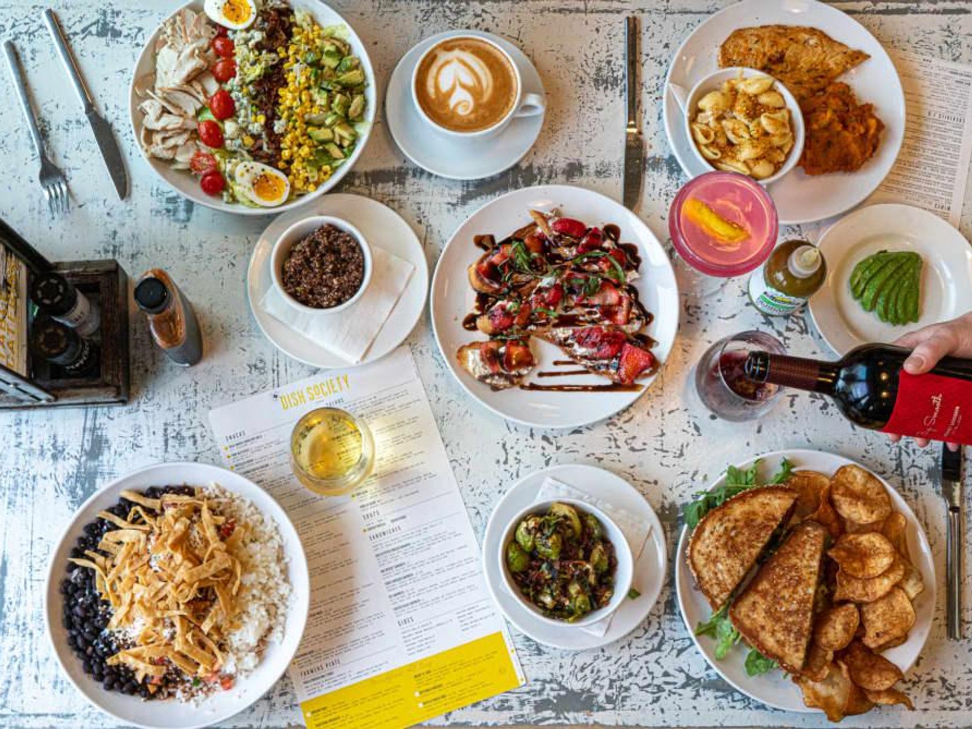 Dish Society table spread