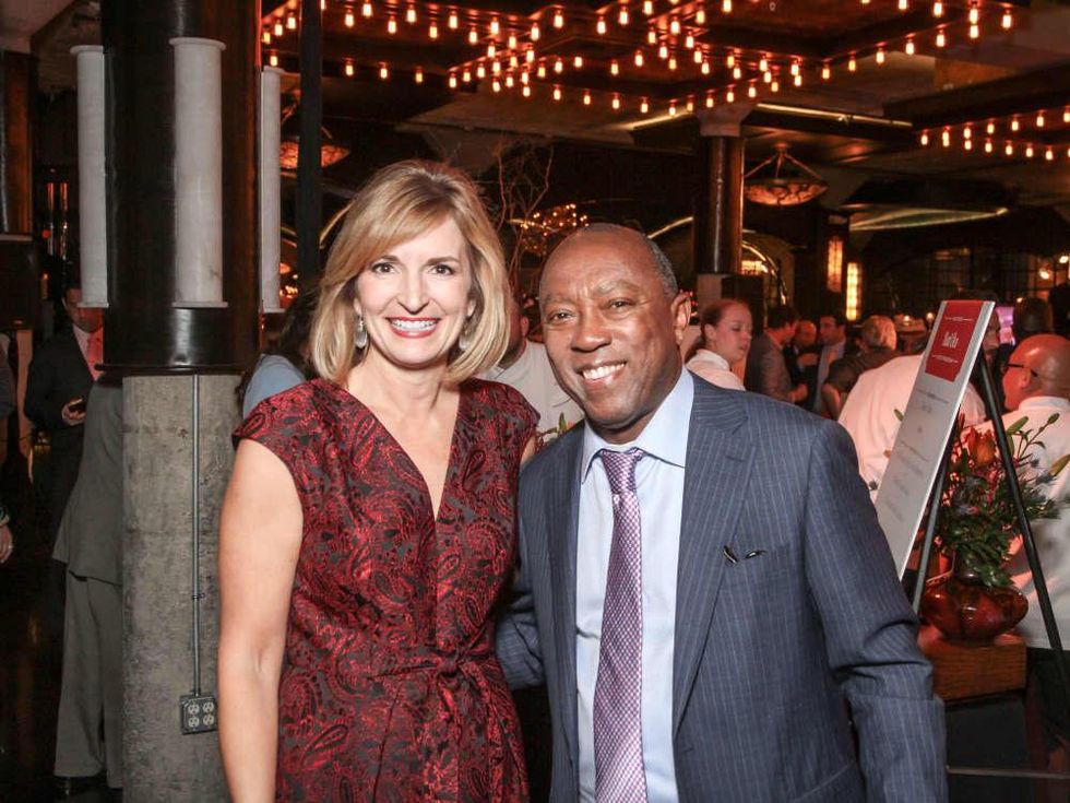District Attorney Devon Anderson and Mayor Sylvester Turner