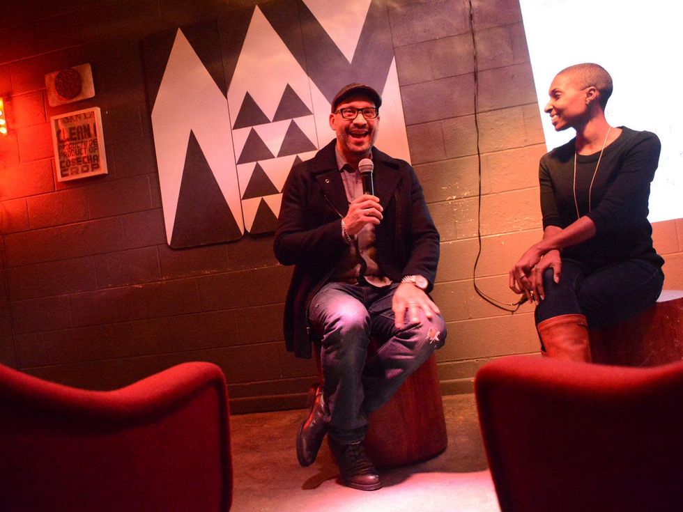 DJ Sun and Danielle Fanfair at The Flat January 2014