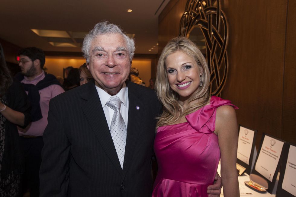 Doc Wishnow and Katherine Whaley at the Eye Care for Kids benefit May 2014