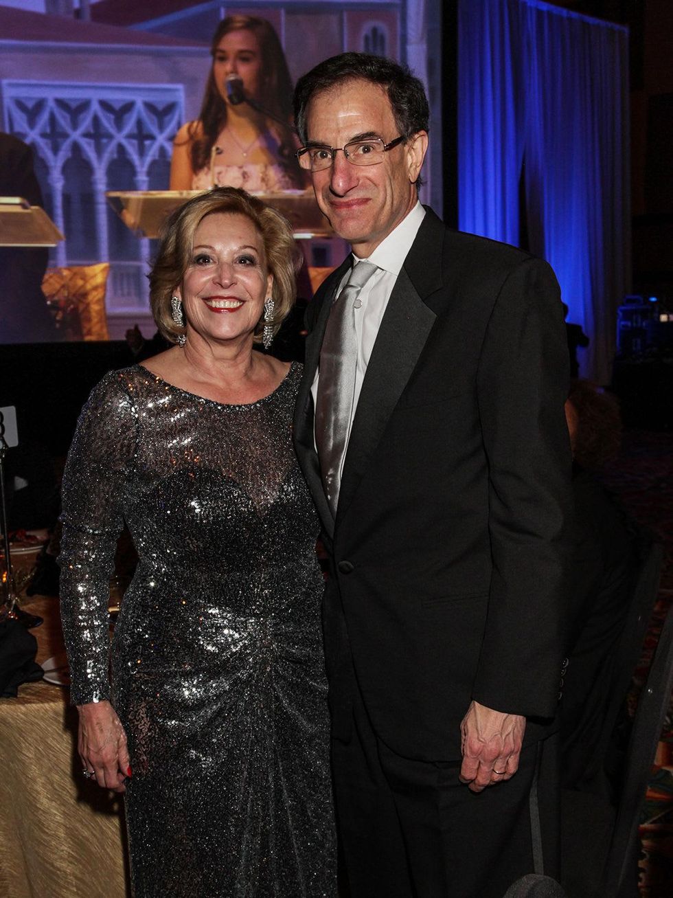 Doe and Henry Florsheim at the Winter Ball January 2014
