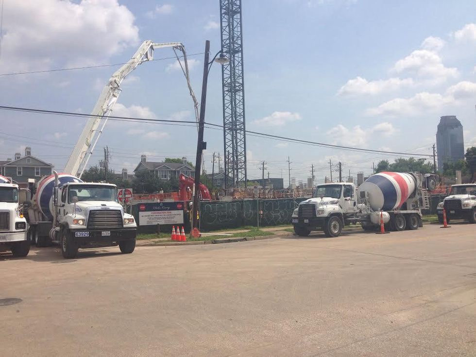 Dolce Living West Grey apartment construction