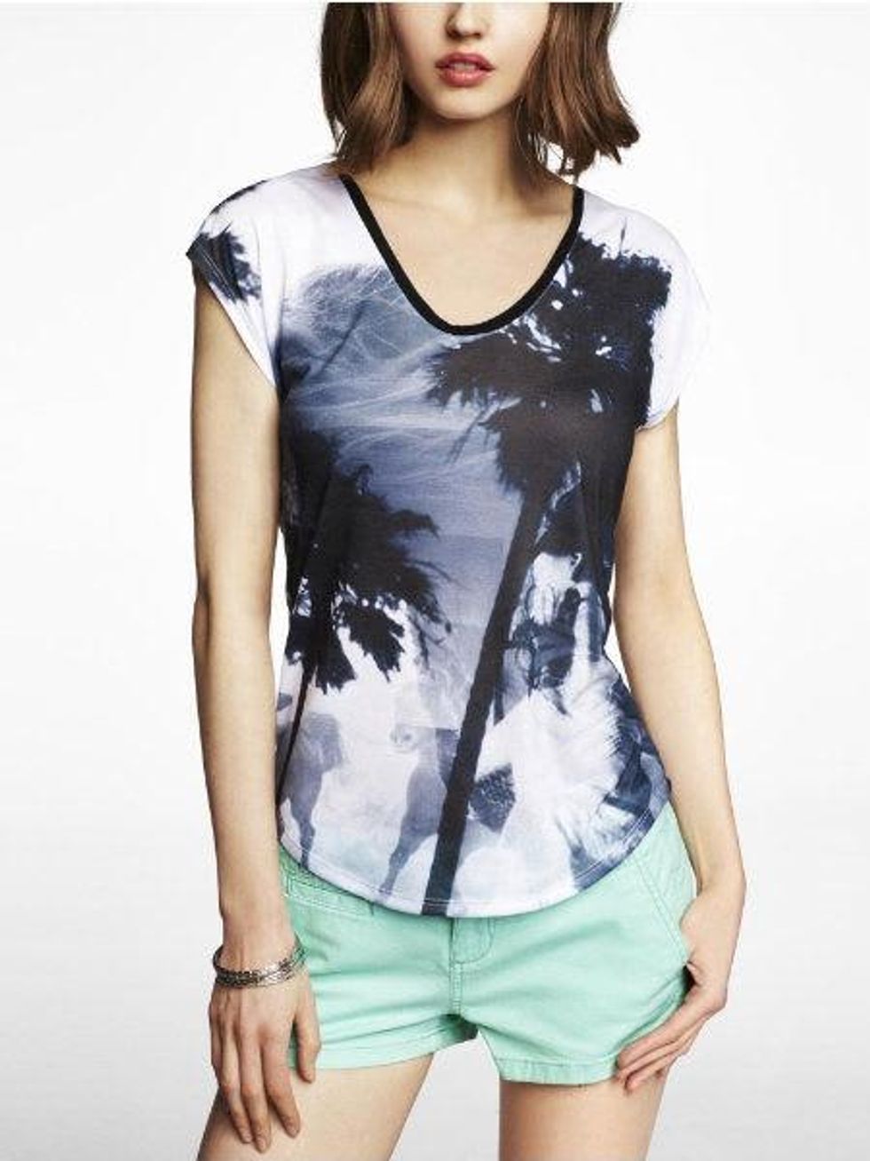 DOLMAN GRAPHIC TEE - SURREAL SUMMER