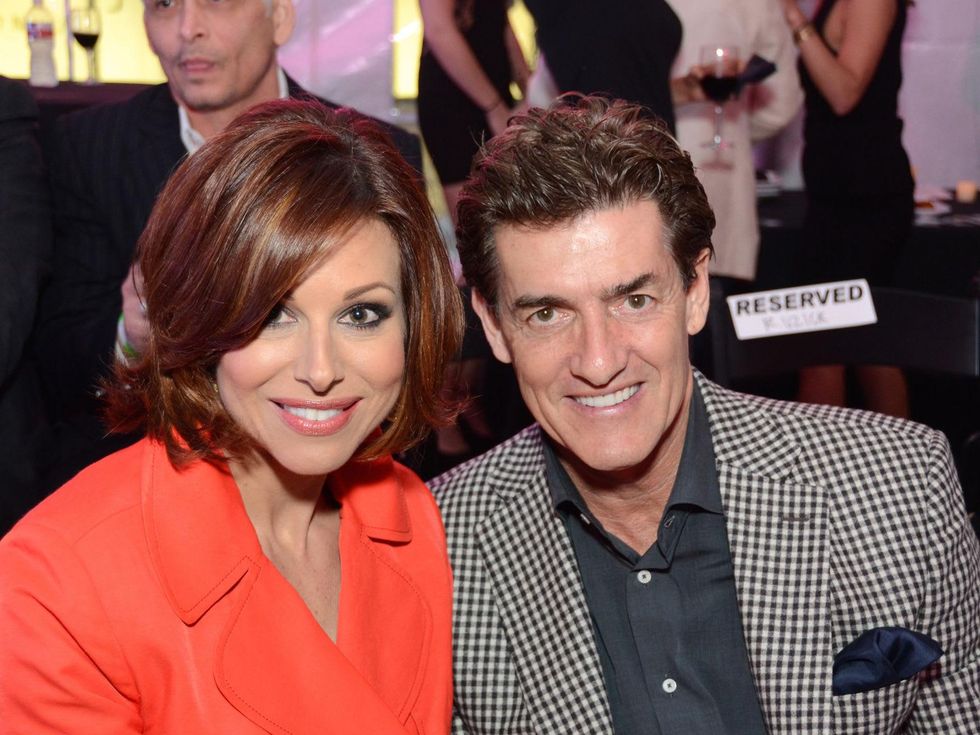 Dominique Sachse and Nick Florescu at West Ave Fashion on the Avenue March 2014