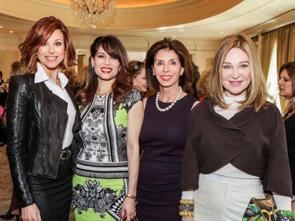 Dominique Sachse, from left, Karina Barbieri, Judith Oudt and Becca Cason Thrash at Passion for Fashion luncheon March 2014