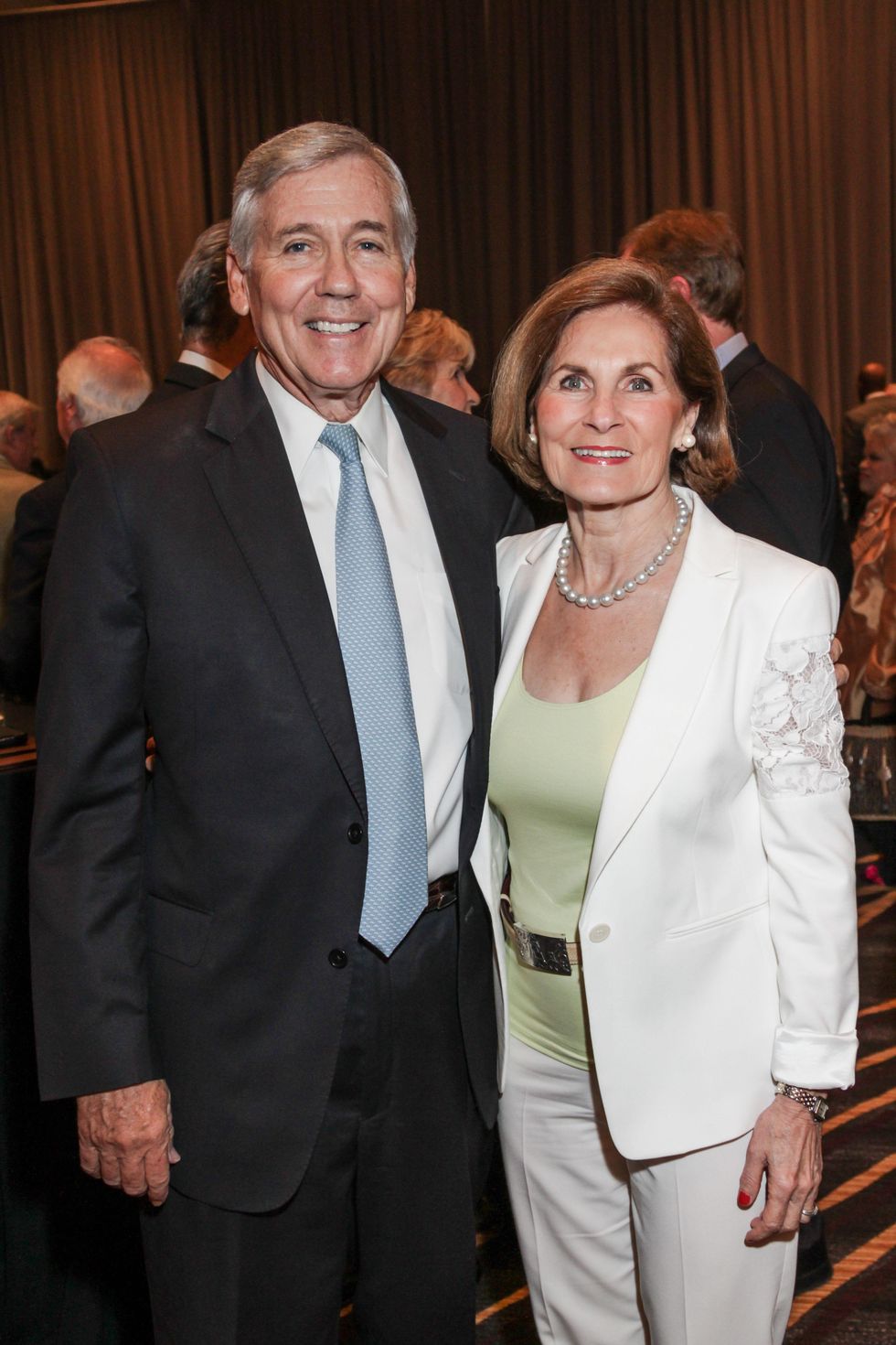 Don and Marcia Brunson at the College of Biblical Studies Rising Star Dinner May 2014.
