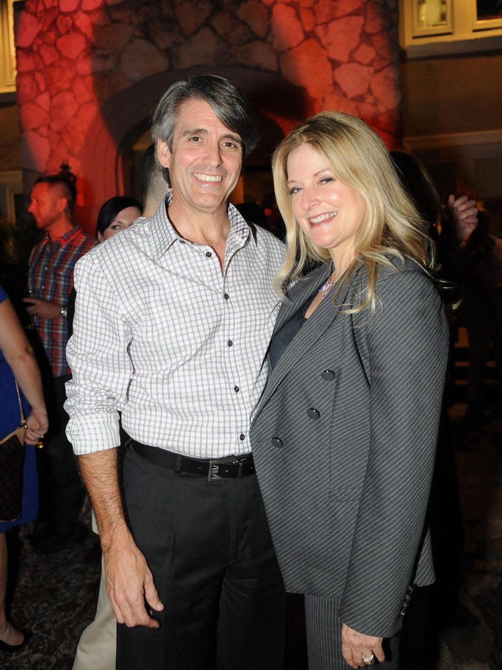 Don and Pamela Russ at the Q The Salon Moroccan theme party September 2013