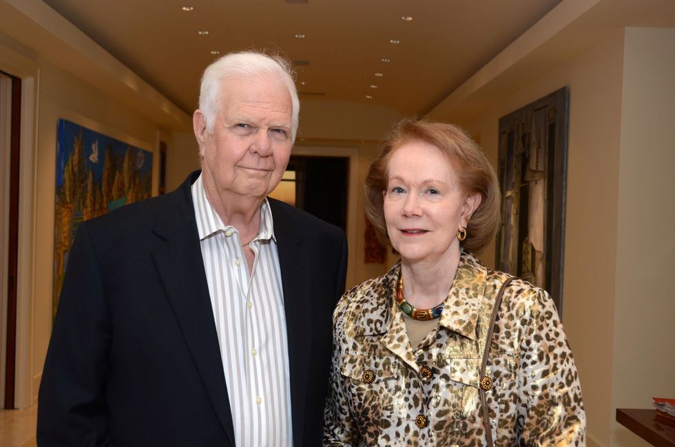 Don and Shirley Rose at the MFAH Contemporary party January 2014