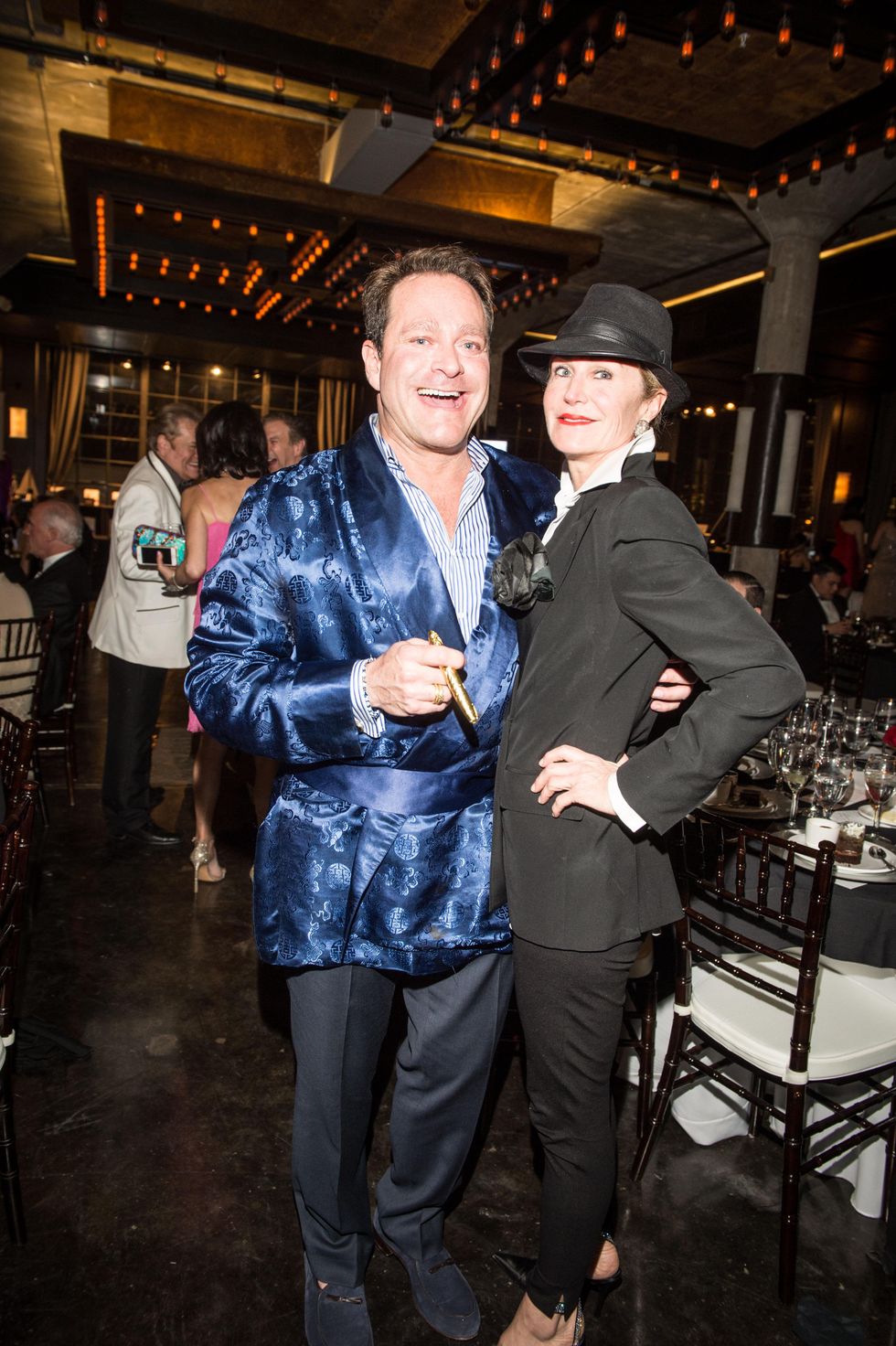 Don Mafrige Jr. and Cathy Echols at the Stages Repertory Theatre Gala April 2015