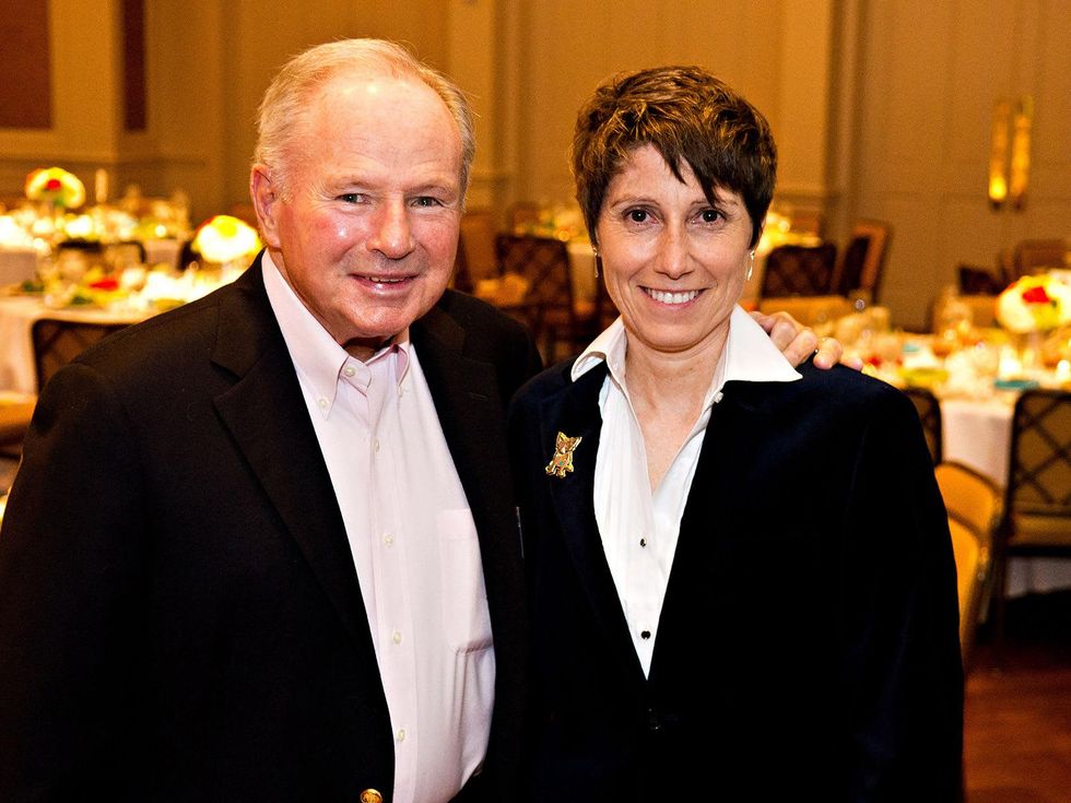 Don Sanders and Salise Shuttlesworth at the Friends for Life Gala October 2013