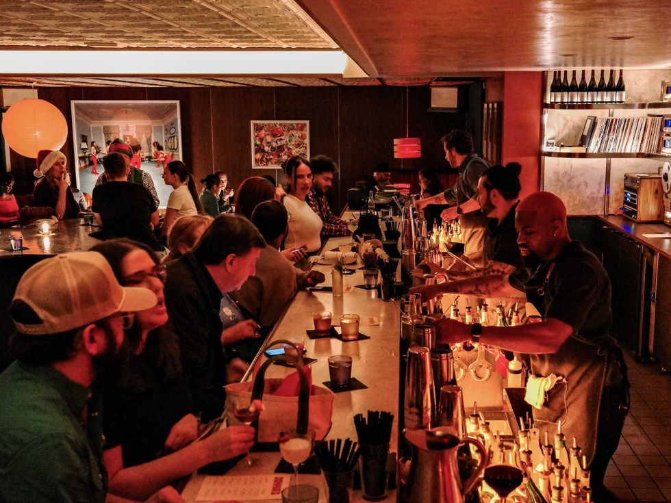 Donna's cocktail bar interior