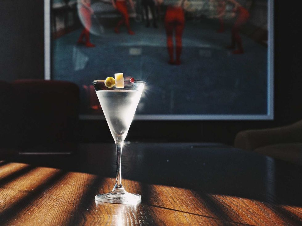Donna's cocktail bar martini