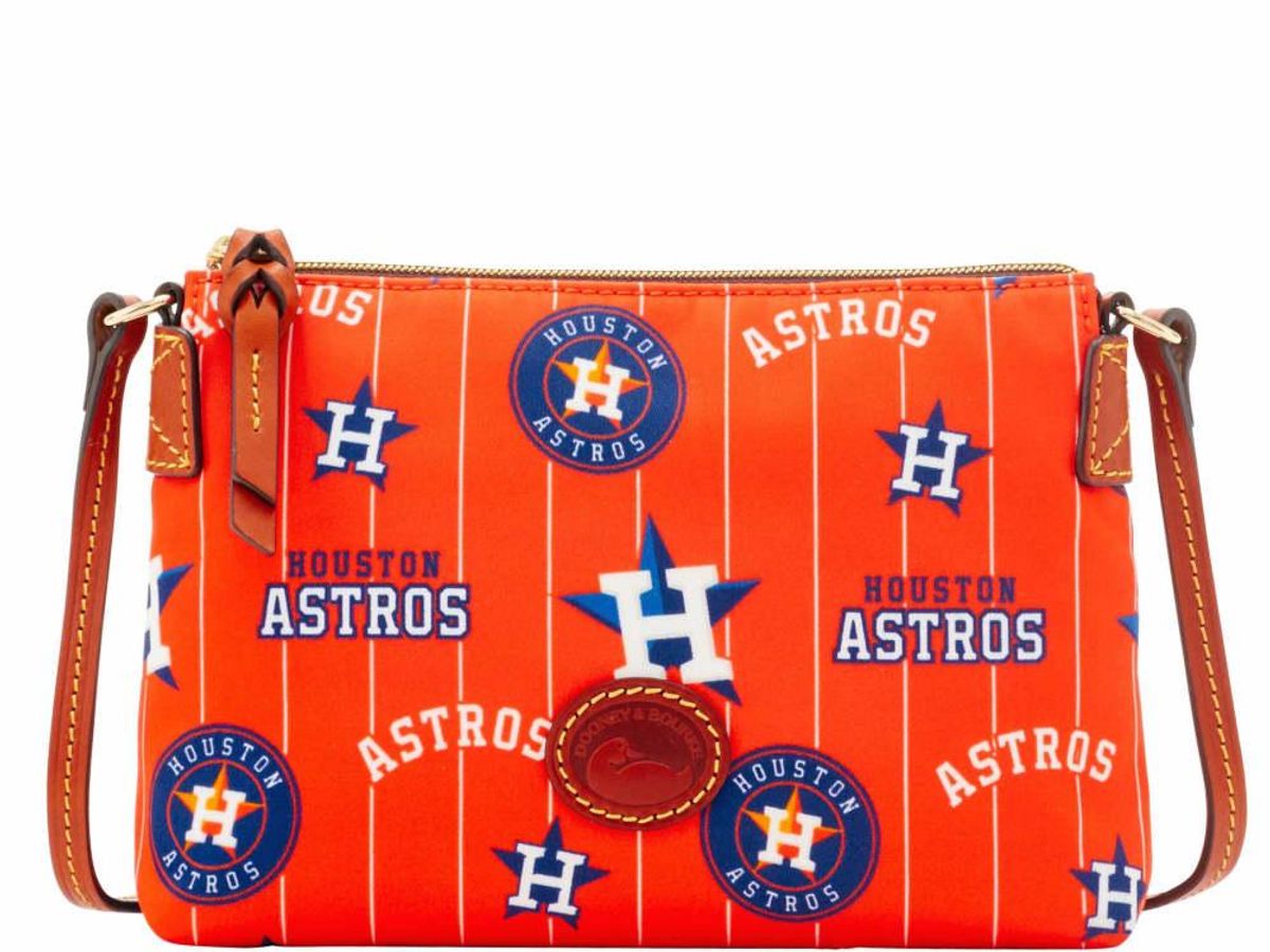 Dooney & Bourke Astros crossbody pouchette, $98. - CultureMap Houston