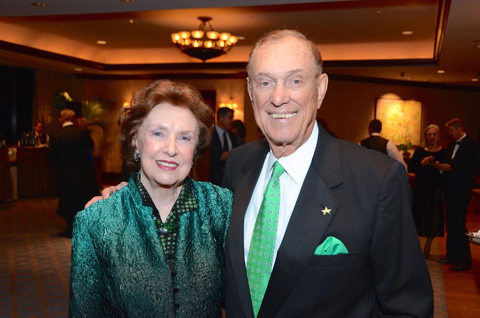 Dorothy and Ray LeBlanc at the Irish Gala November 2014