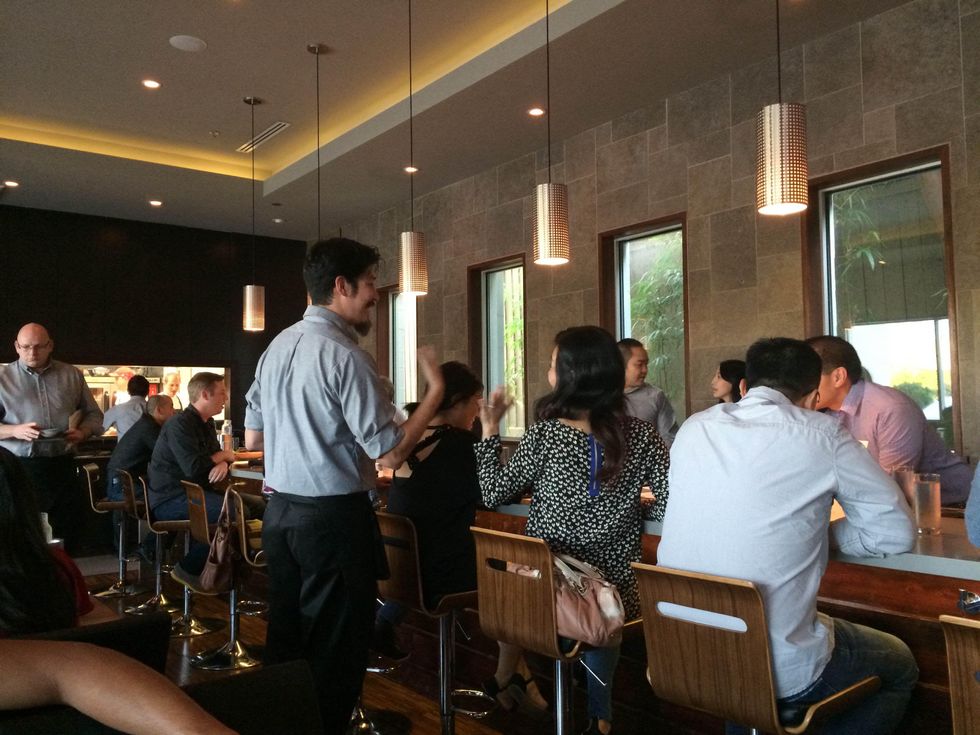 Dosi Korean restaurant interior