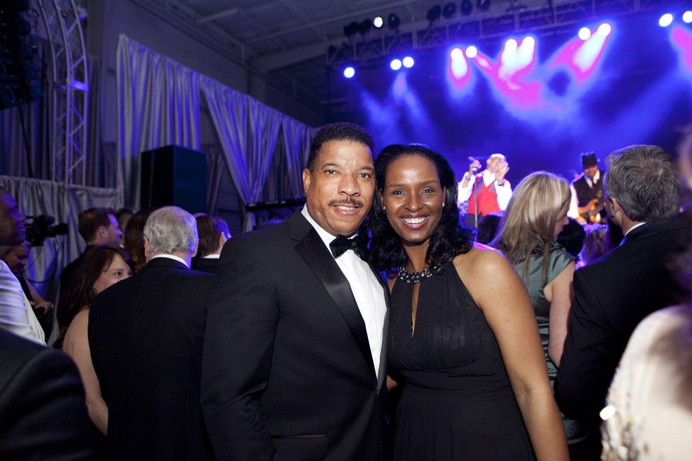 Doug and Winell Herron at the Alley Ball April 2014