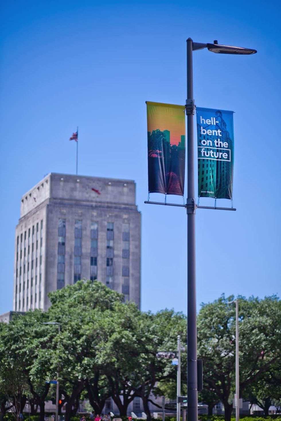 Downtown District banners