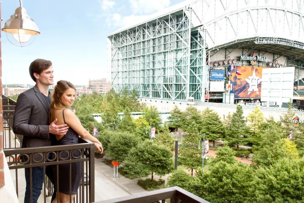 Downtown home tour 500 Crawford balcony