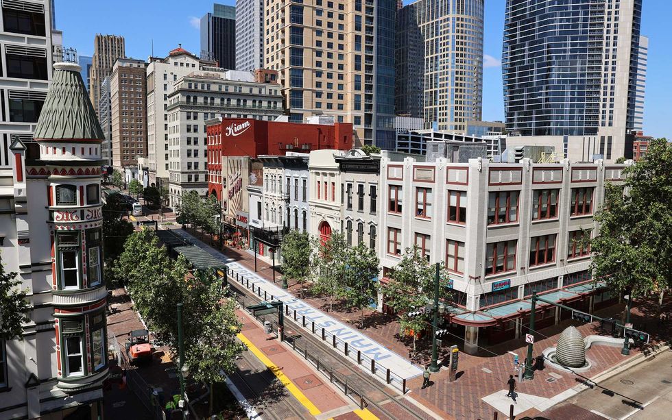 Downtown Houston Main Street Promenade