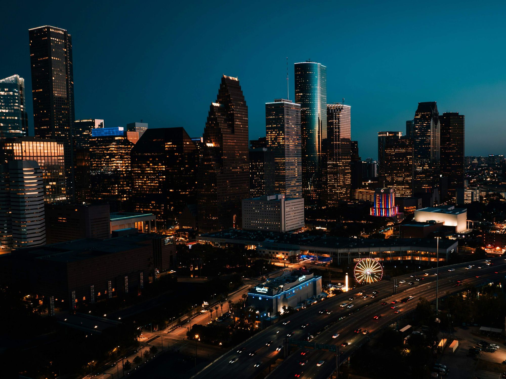 Downtown Houston skyline