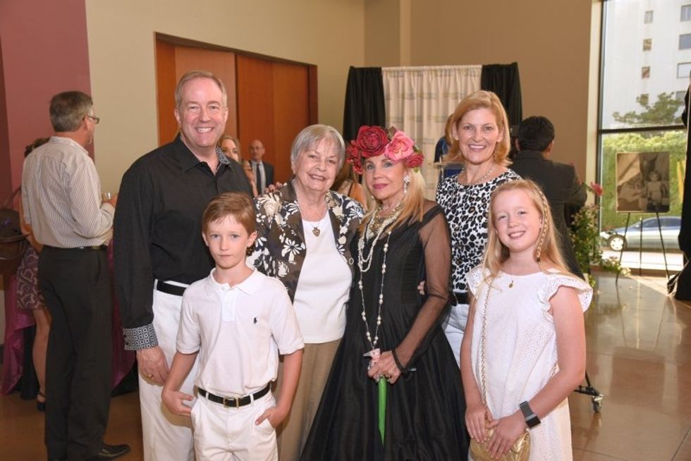 Dr. Donald Collins, Jr. (Board Member) and family, Mrs. Kathrine McGovern, and Dr. Carolyn Farb