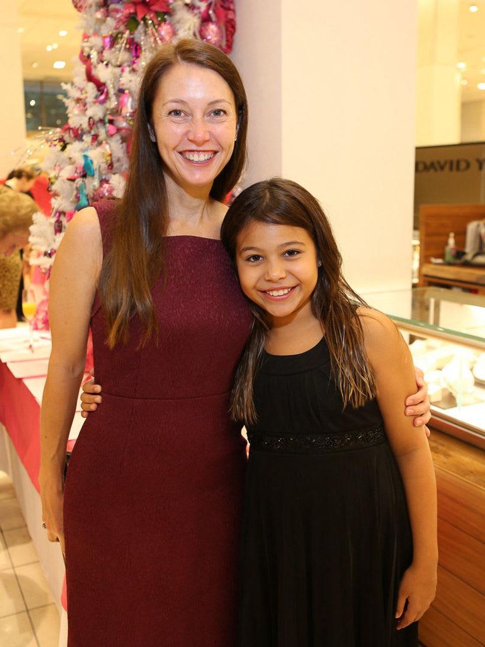 Dr. Emily Sedgwick, left, and Lauren Aguilar at Neiman Marcus' Stiletto Strut