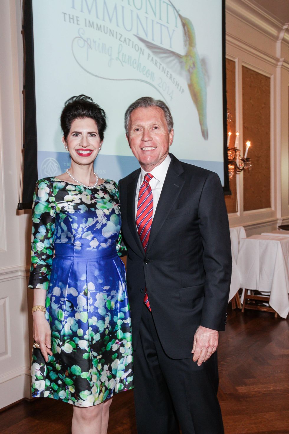 Dr. Kelli Cohen Fein and Martin Fein at the Community Immunity Spring Luncheon April 2014