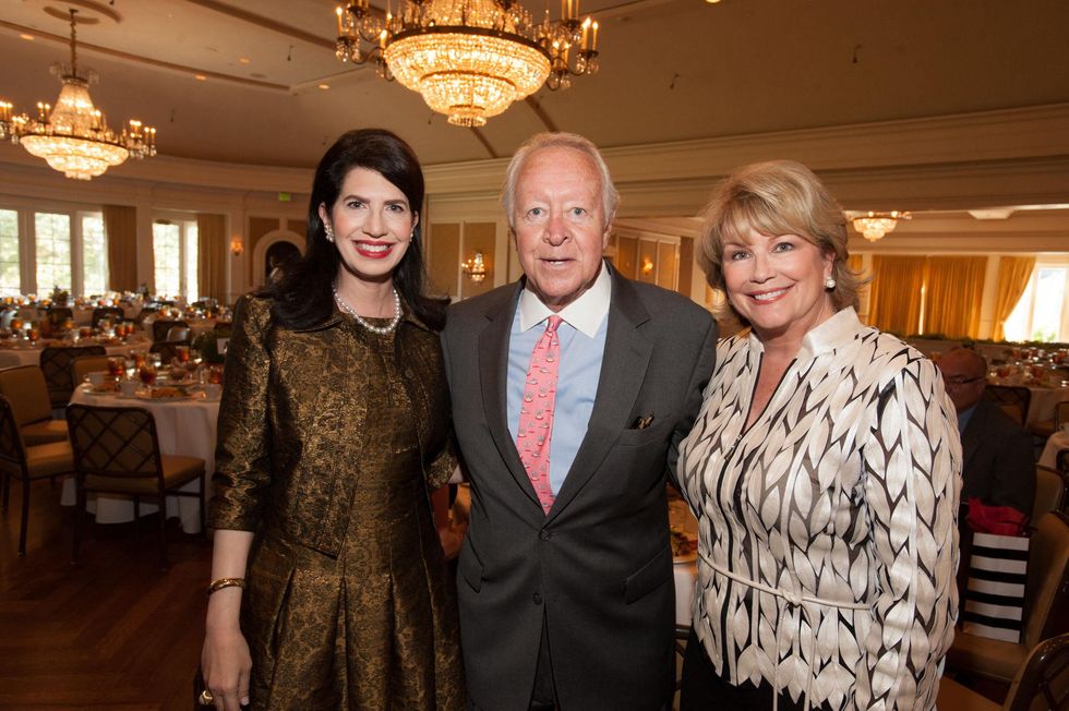 Dr. Kelli Cohen Fein, from left, Mike McSpadden and Jan Carson at the Foundation for Teen Health luncheon October 2014