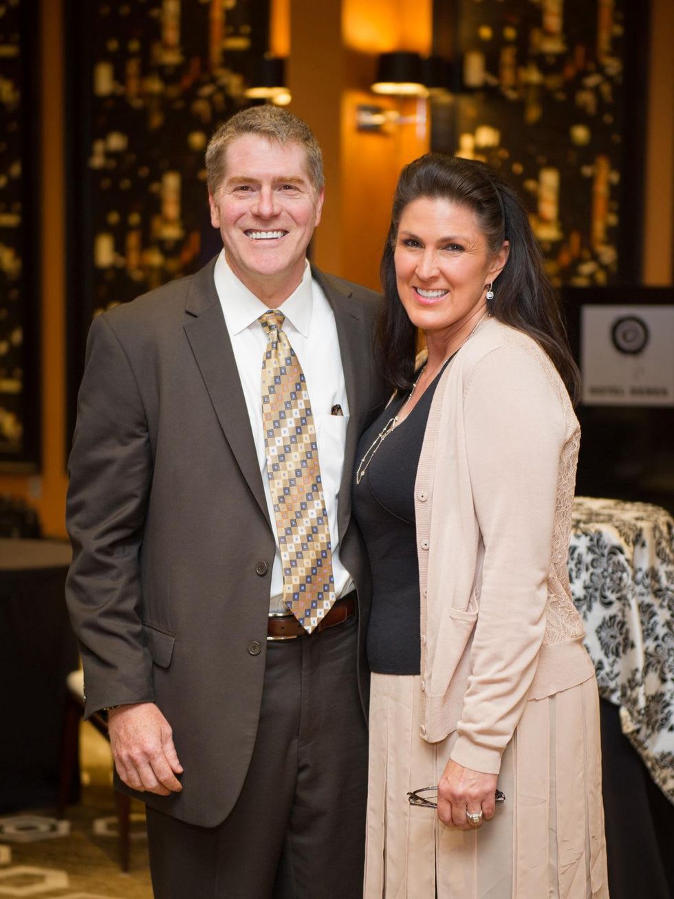 Dr. Matthew Minson and Kelli Minson at the Arthritis Foundation Award party May 2014