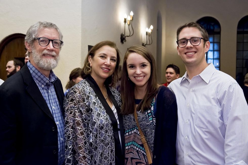 Dr. Peter McLaughlin, from left, Dr. Didi Garza, Kaitlin McLaughlin and Kevin Necas at the Camp for All event September 2014