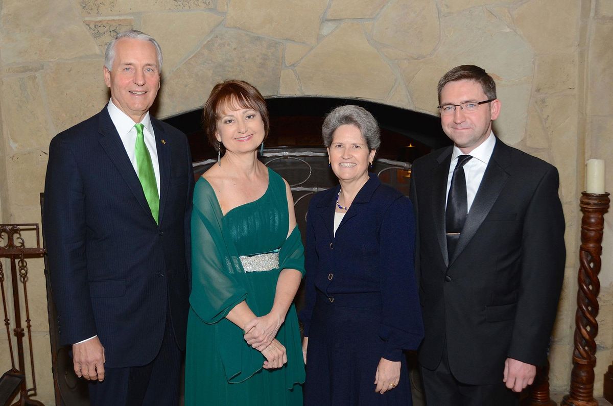 Bob Ivany, from left, Michele Malloy, Lori Gallagher and Adrian Farrell