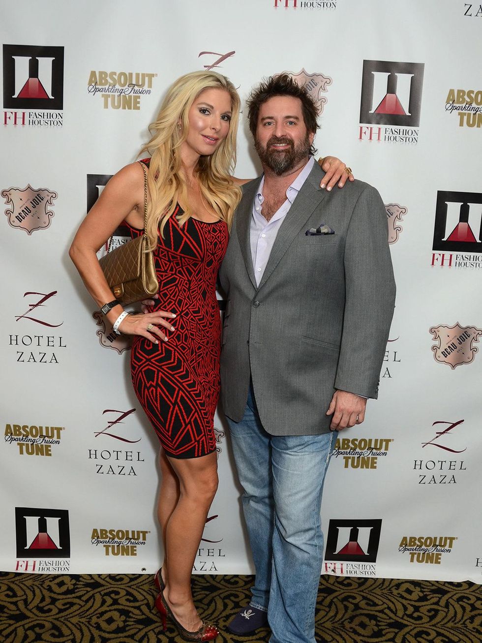 Dr. Romy Mitchell and Tod Eason at the Fashion Houston Launch Party October 2013