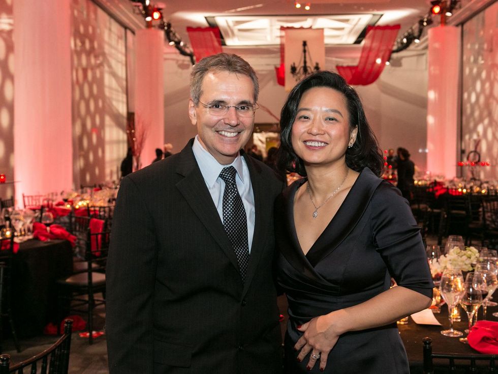 Dr. Ron DePinho and Dr. Lynda Chin at the M.D. Anderson Living Legend in Washington, D.C. November 2013