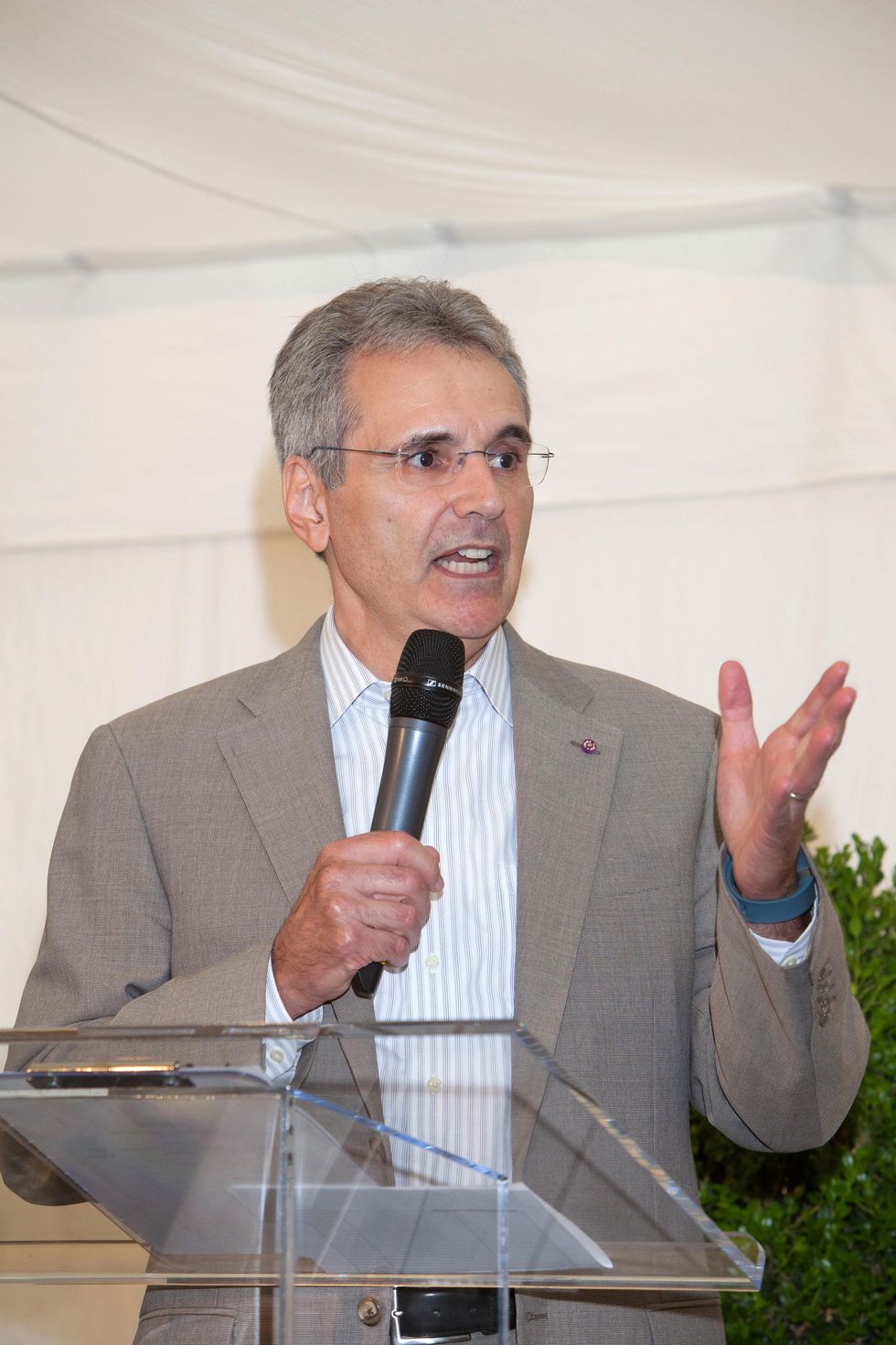 Dr. Ron DePinho at M.D. Anderson in Aspen July 2014