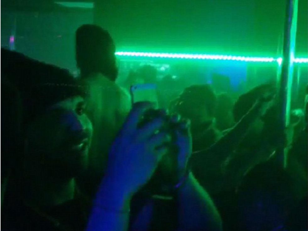 Drake at Houston strip club November 2013