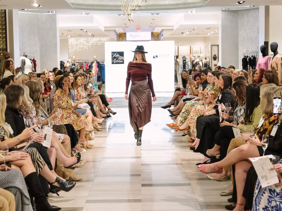 Dress For Success Saks Fifth Avenue fashion show