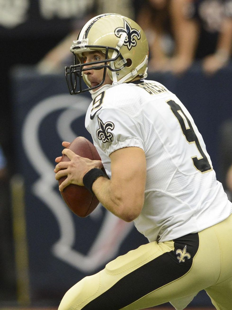 Drew Brees Saints Texans