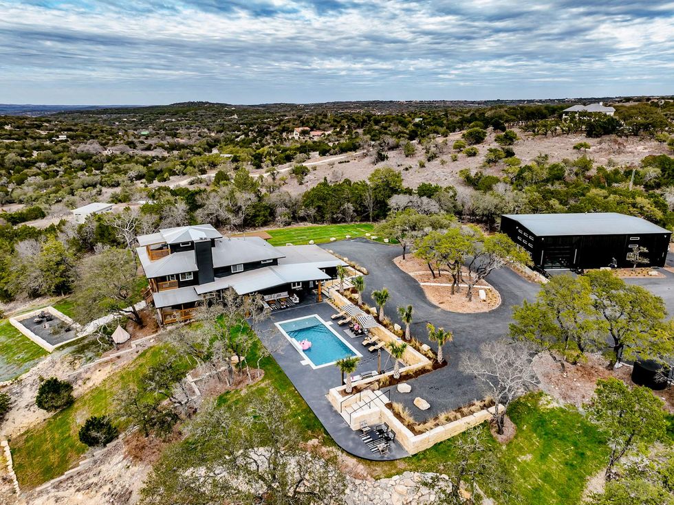 Dripping Springs Social, Vrbo Vacation Rentals of the Year 2025, aerial