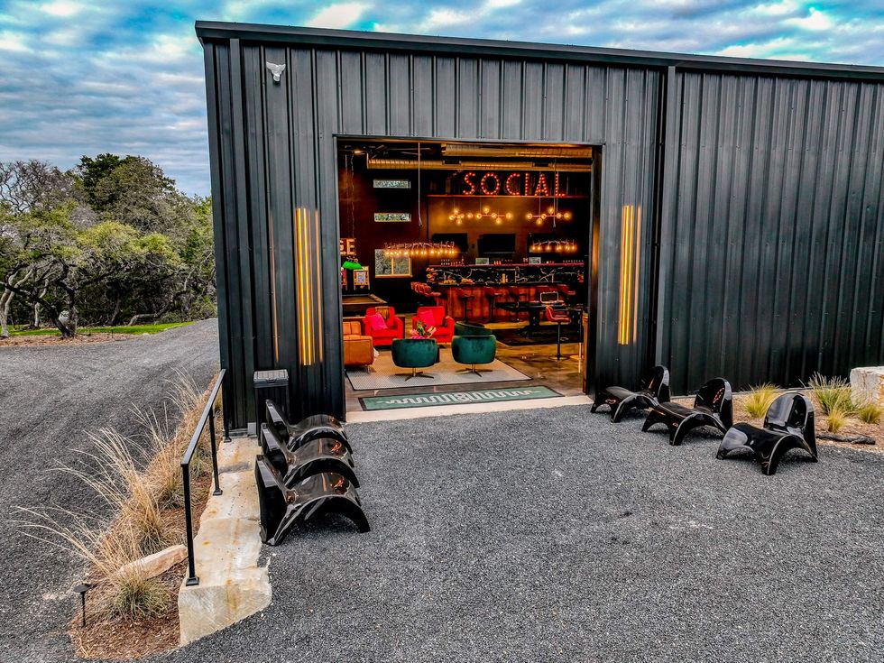 Dripping Springs Social, Vrbo Vacation Rentals of the Year 2025, entertainment barn exterior