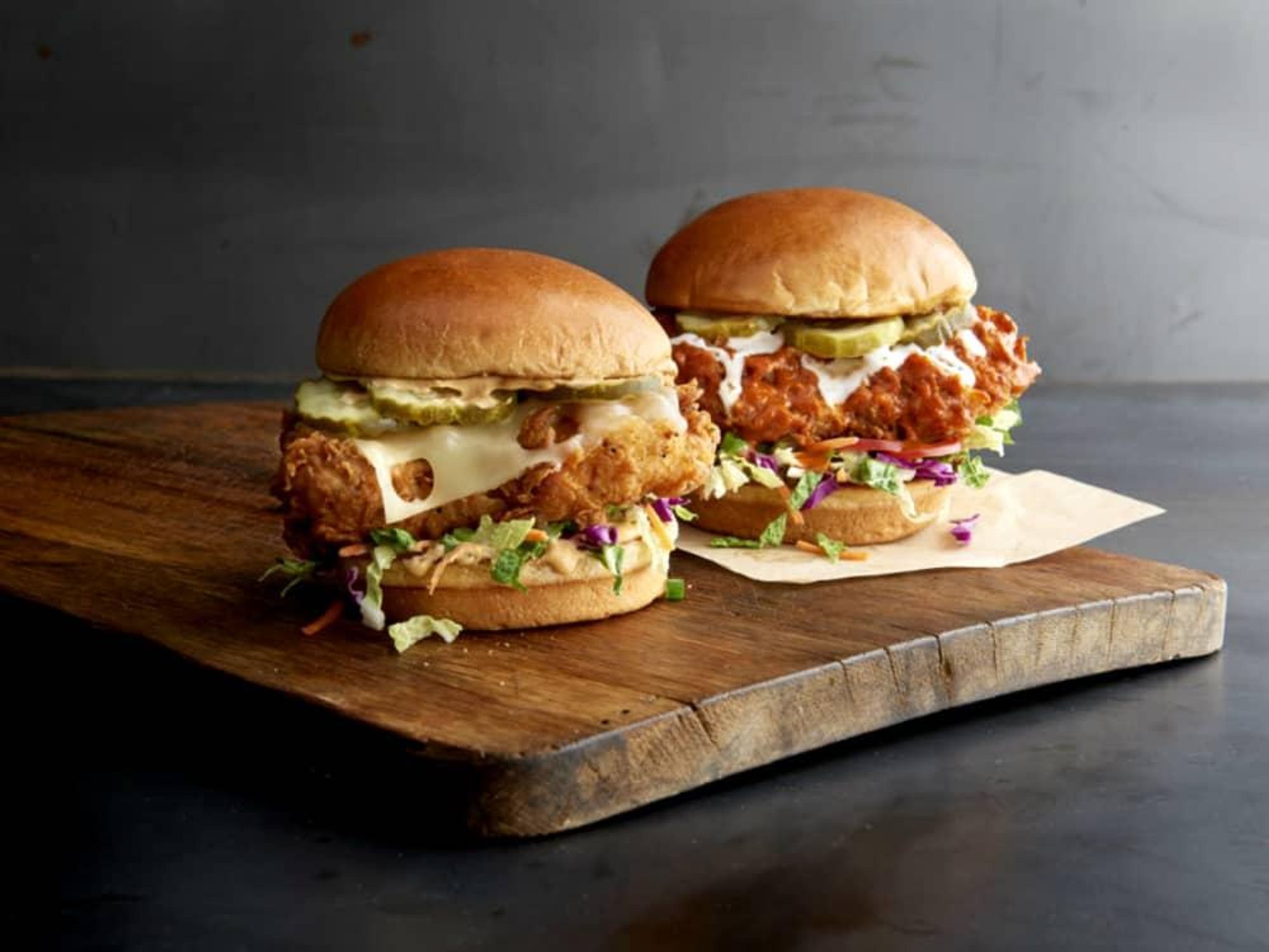 Drive-thru gourmet - Buffalo Wild Wings chicken sandwich