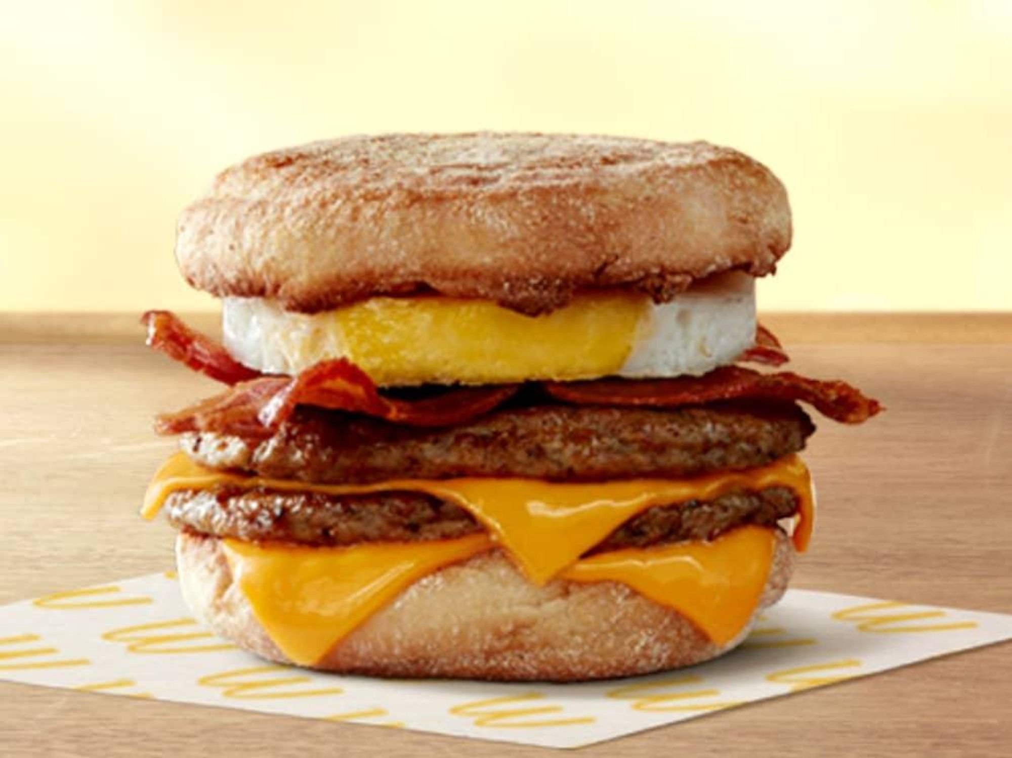 Drive-Thru Gourmet - McDonald's Triple Stack McMuffin