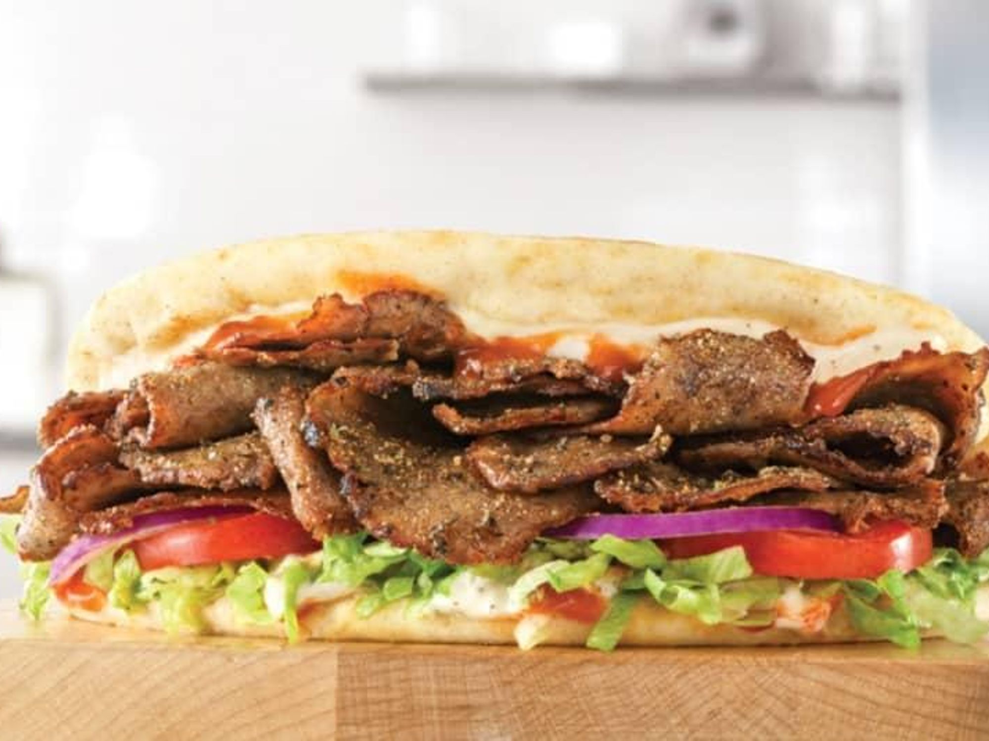 Arby's goes Greek with spicy and meaty new gyro - CultureMap Houston