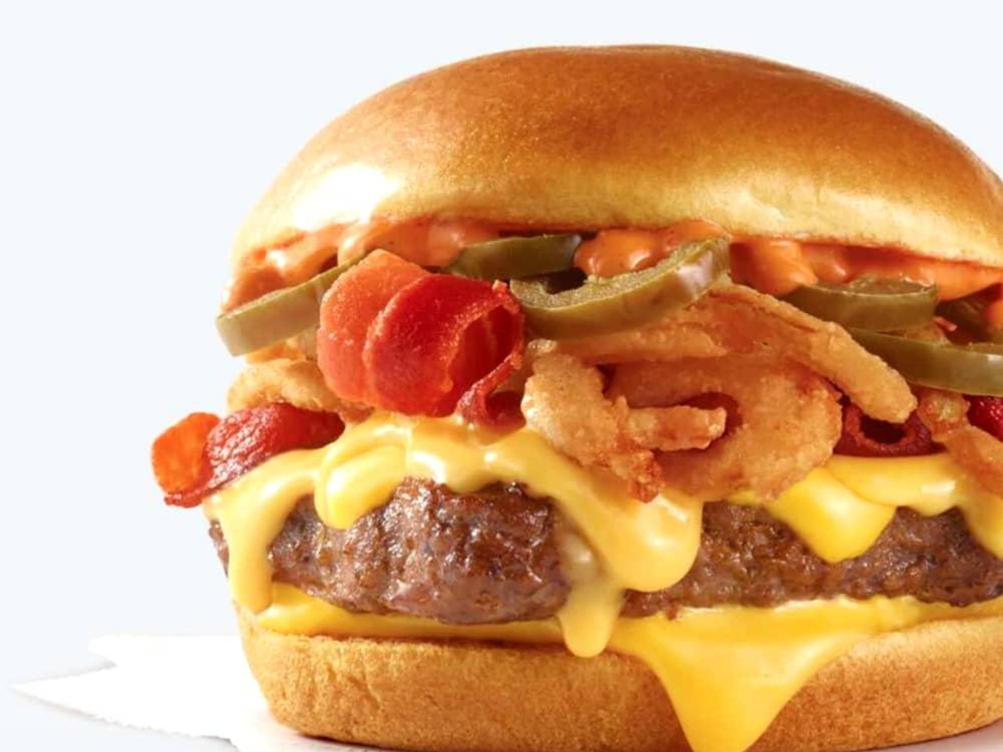 Drive-Thru Gourmet - Wendy's Bacon Jalapeno Cheeseburger